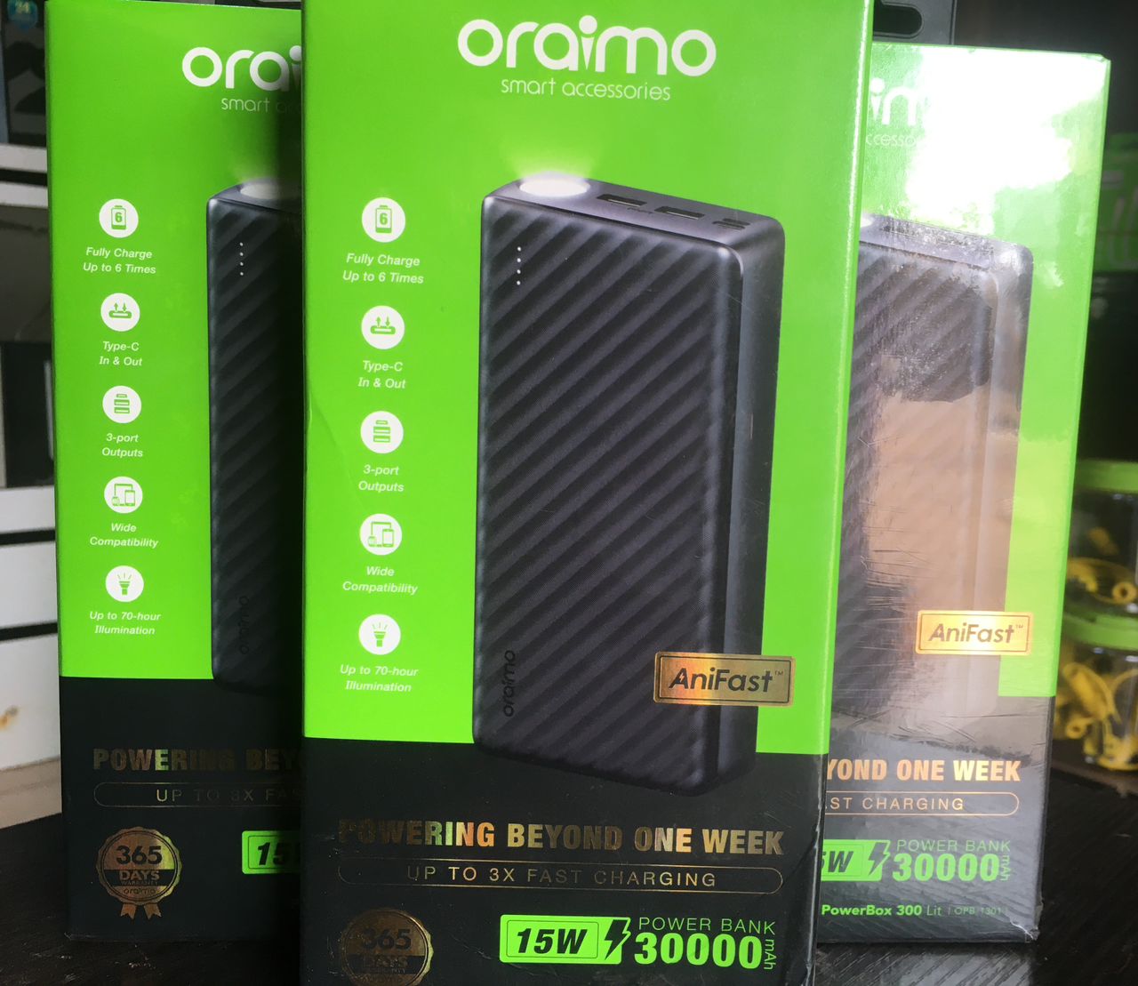 Oraimo PowerBox 300 Lit (30,000mAh)