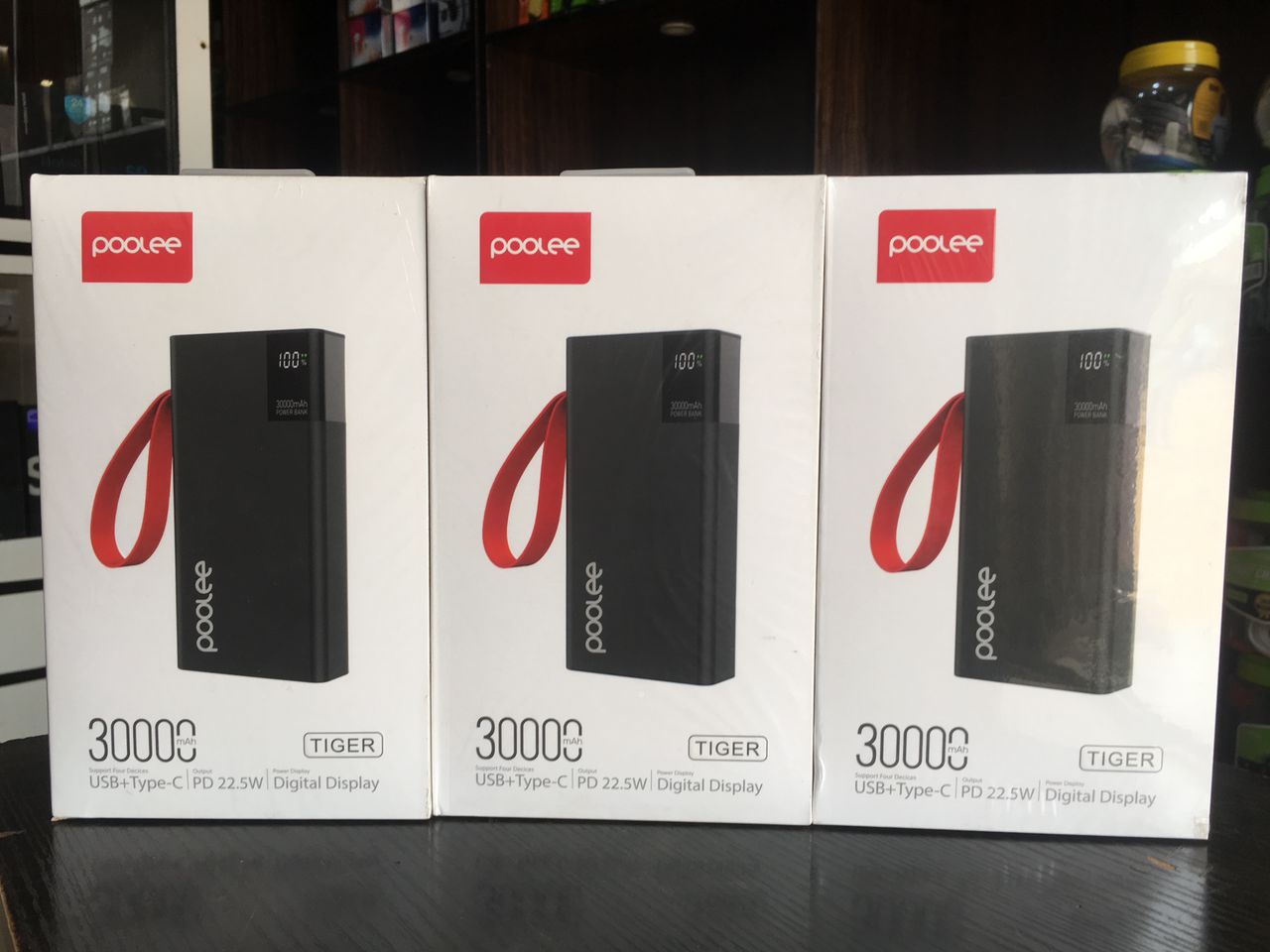 Poolee Tiger Power Bank (30,000mAh, PD 22.5W)